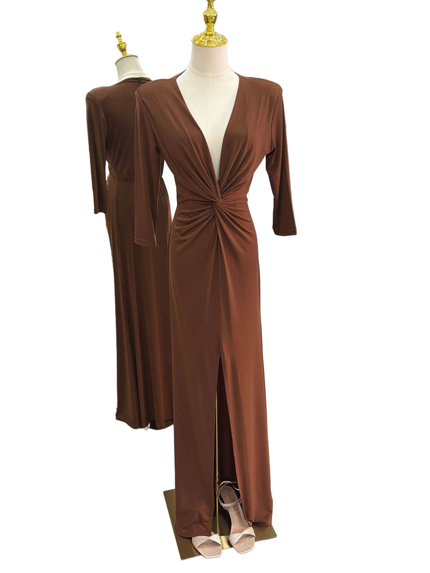 Abito elegante chocolate